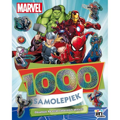 1000 samolepiek s aktivitami JM Marvel