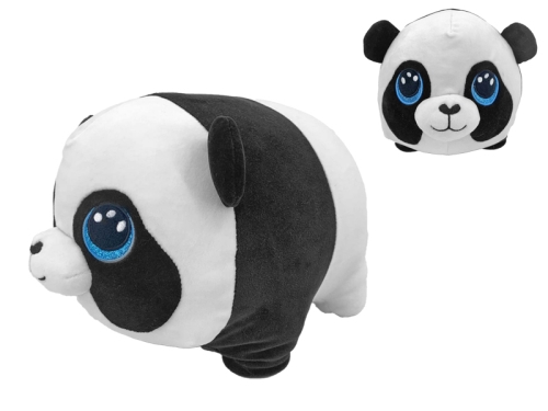 18cm plush panda spandex 0m+ each in polybag