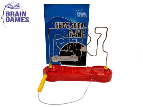 Brain Games 25,5x19,5cm  nerve spiral game in PBX
