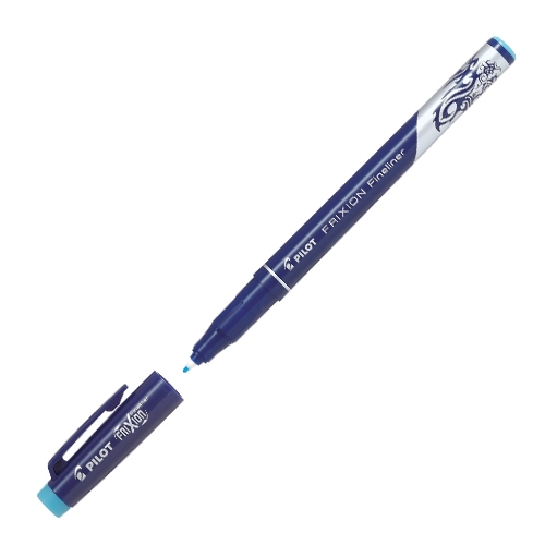 Pilot Frixion Fineliner 0,45mm , svetlomodrý