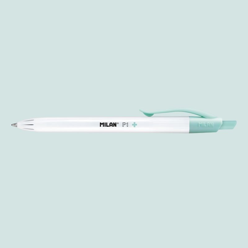 Ballpoint pen MILAN P1 Antibacterial 1,0 mm - 3 pcs on blister