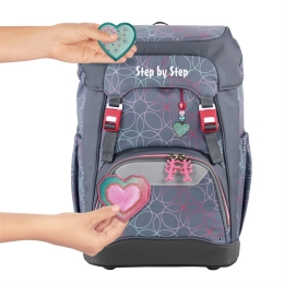 Školský ruksak Step by Step GRADE Glitter Heart Hazle, AGR  certifikát (8)