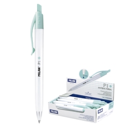 Pero guľôčkové MILAN P1 Antibacterial 1,0 mm - modrá náplň /1ks Pero guľôčkové MILAN P1 Antibacterial 1,0 mm - modrá náplň /1ks