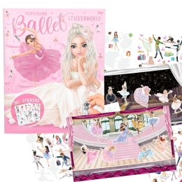 Creative Workbook Top Model with Stickers - Ballet