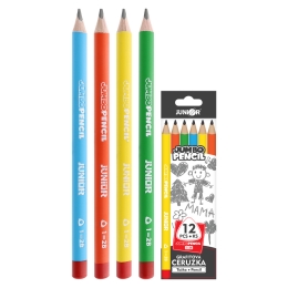 Ceruzka grafitová JUNIOR JUMBO PENCIL trojhranná 2B (č.1) /1ks