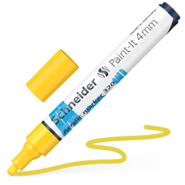 Popisovač Schneider Paint-It 320 Acrylic Marker 4 mm - žltý Popisovač Schneider Paint-It 320 Acrylic Marker 4 mm - žltý