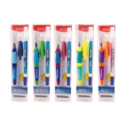 Fountain pen + ink eradicator First Pen - 6 cartridges FREE