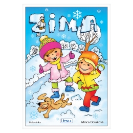 Omaľovanka A5 Litera - Zima