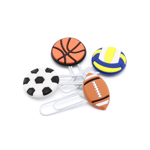 Ozdobná spona /záložka Balls 7 cm (sada 4 ks) (1)