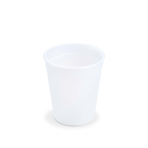Cup (PP) reusable transparent O80mm 0.2L [10 pcs]