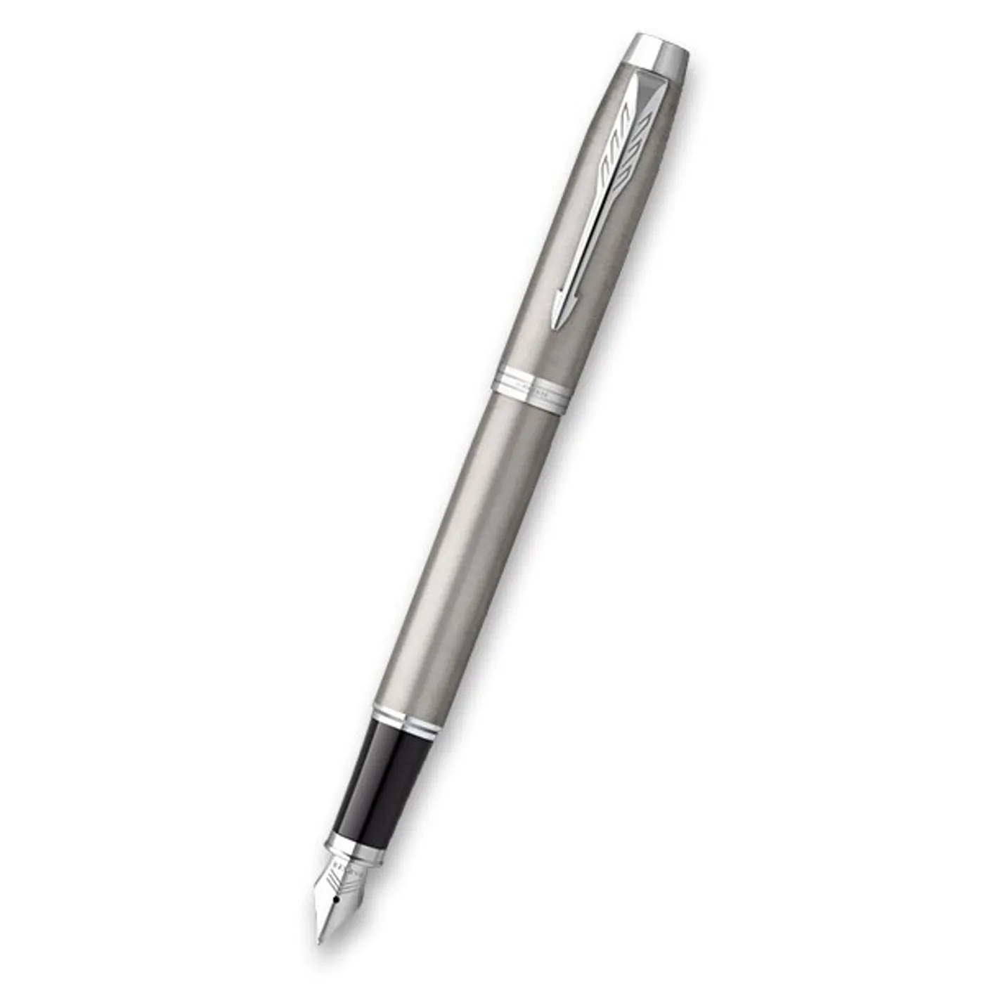Pero plniace PARKER IM Essential Stainless Steel CT (modrá náplň, hrot F)