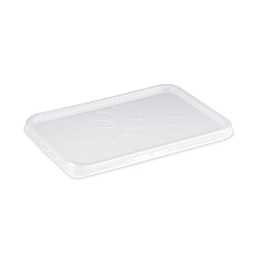 Transparent lid for square trays /50 pcs/