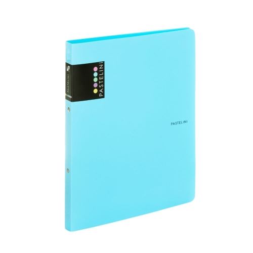 PP 2-ring binder PASTELINI A4/2 cm - blue