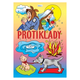 Omaľovanka A4 Litera - Protiklady