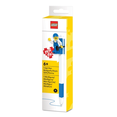 LEGO Gel Pen with Minifigure - Blue Ink
