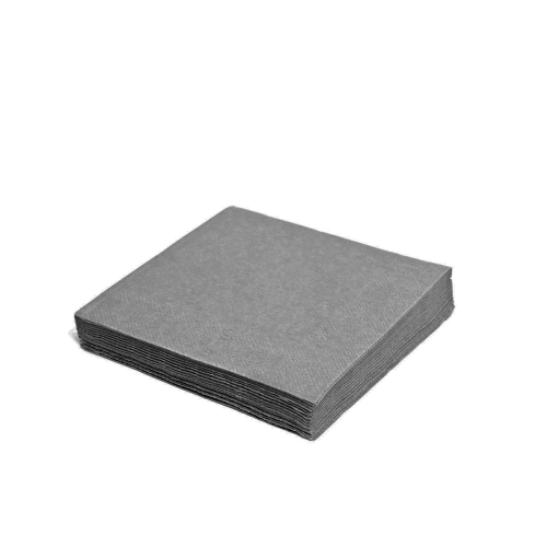 Napkin (PAP FSC Mix) 3-ply gray 33 x 33 cm [250 pcs]