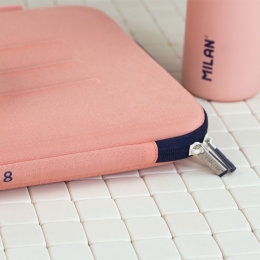 Semi-rigid laptop case 1918 series, pink 14" (1)
