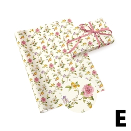 Gift Wrap, 70 x 200 cm - Neutral 41 (assorted floral patterns / price per roll) (6)