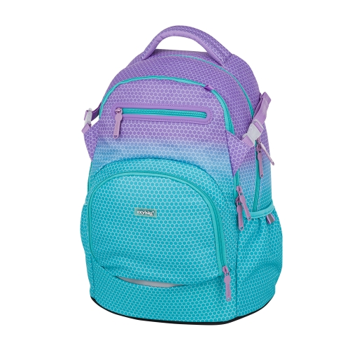 School backpack OXY Ombre Blue-pink