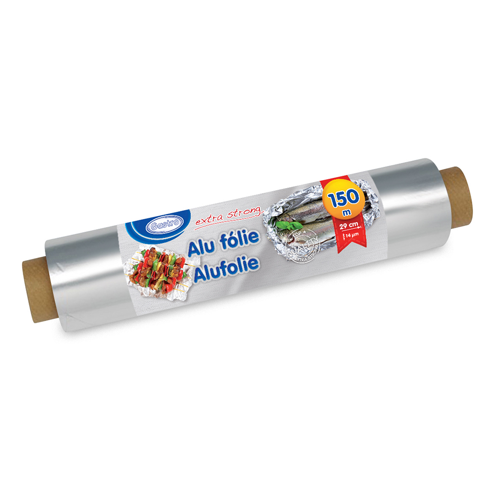 Alu fólia extra-silná 14µm 29cm x 150m jednotlivo balená [1 ks]