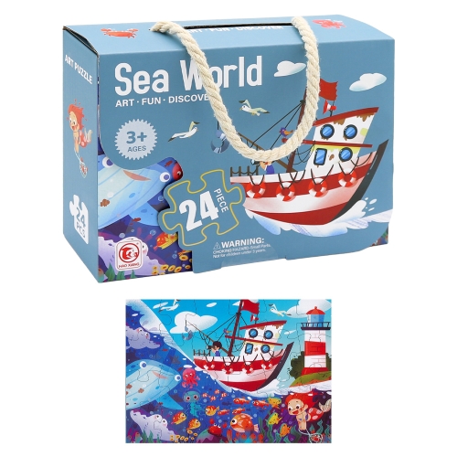 Children's puzzles 44 x 31 cm (24 pieces) - Sea World