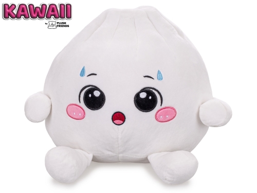 Plush Friends Kawaii 1style only (in awe) 25x25x24cm white kawaii bao dumpling 0m+