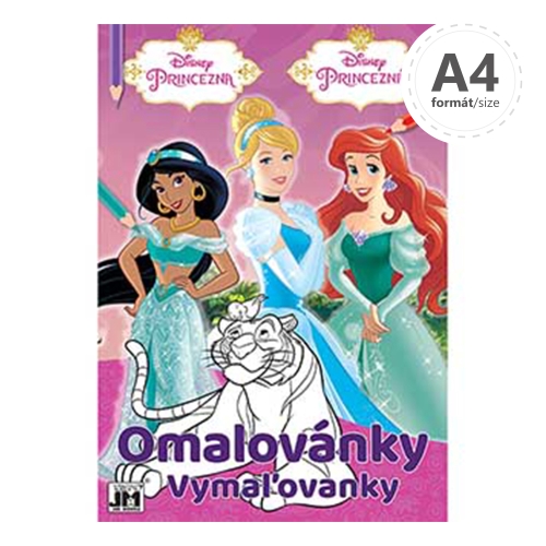 Coloring book JM A4 - Princesses