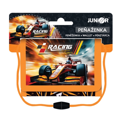 Kids textile wallet JUNIOR S8 - Racing Team