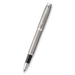 Roller PARKER IM Essential Stainless Steel CT, hrot 0,7 mm - modrá náplň