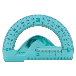 Set of MAPED rulers - durable, plastic, 4 pcs