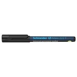 Marker univ. Schneider Maxx 222 permanent, tip F - black (1)