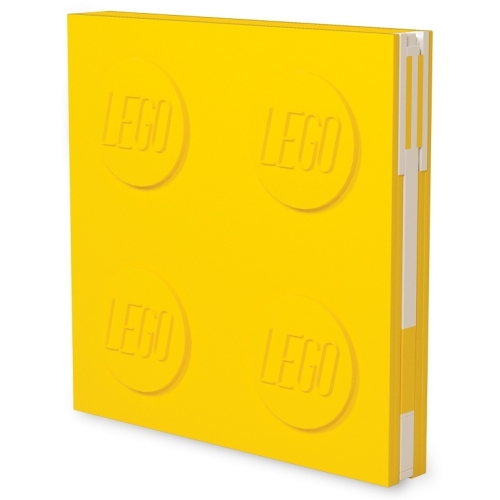 LEGO Zápisník s gélovým perom - žltý
