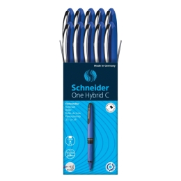 Roller Schneider One Hybrid C 0,5 - blue refill (2)