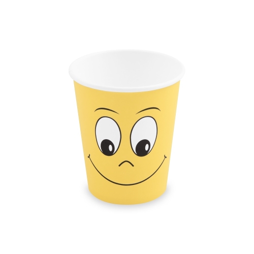 Paper cup Smile O80mm 280ml `M: 0.2L/8oz` [50 pcs]