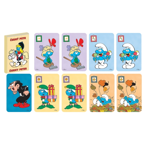 Akim Black Peter Cards - Smurfs