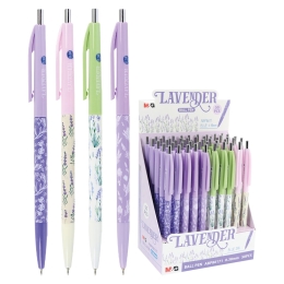 Pero guľôčkové M&G Lavender 0,38 mm - modrá náplň /1ks Pero guľôčkové M&G Lavender 0,38 mm - modrá náplň /1ks
