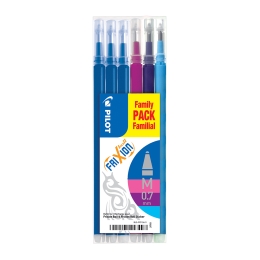 Pilot Frixion Erasable Gel Ink Refill 6 Pack (2)