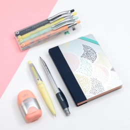 Eraser + grater MILAN Capsule Silver (2)