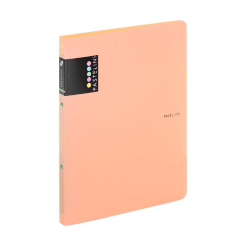 PP 2-ring binder A4 PASTELINI - apricot