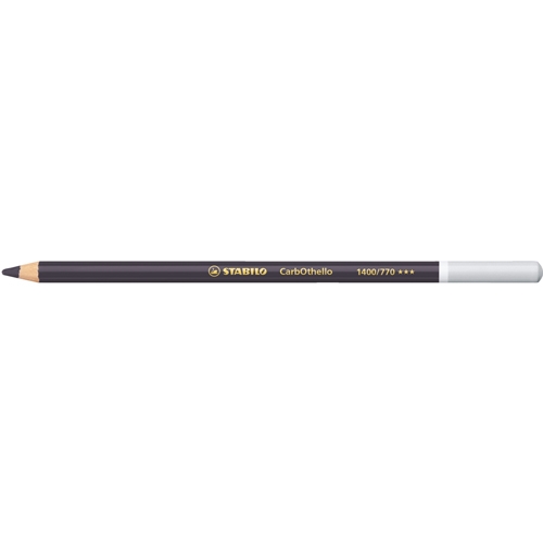 STABILO CarbOthello crayon - pastel chalk in wooden pencil, grey payne
