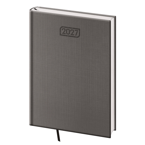 Zephir 2027 Daily Planner, A5 - Gray