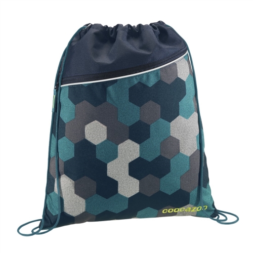 Coocazoo RocketPocket sports backpack, Blue Geometric Melange