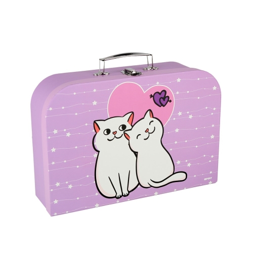 Detský kufrík - šťastné mačičky