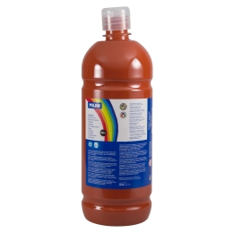 Bottle of 1000ml brown poster colour