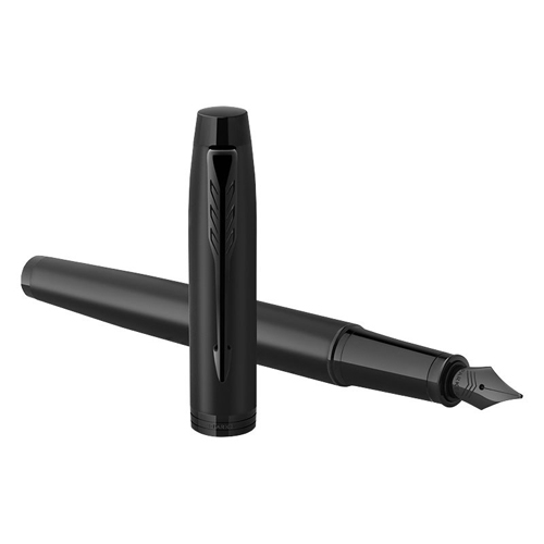 Pero plniace PARKER IM Achromatic Black BT -F- (2)