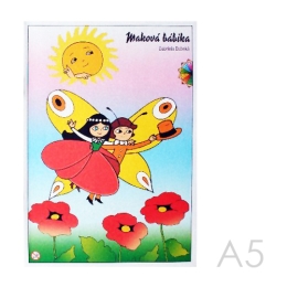 Coloring book A5 Akim - Poppy doll
