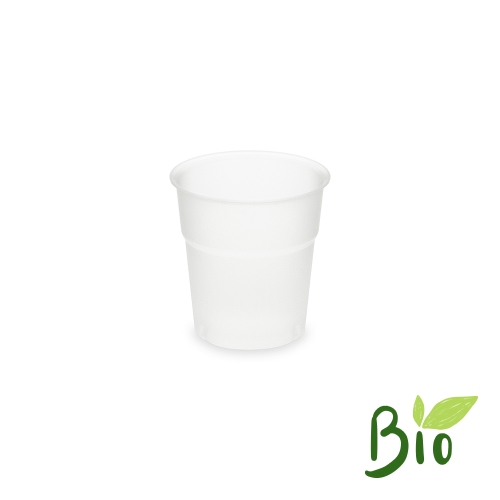 Transparent cup 100 ml (CPLA BIO) 50 pcs