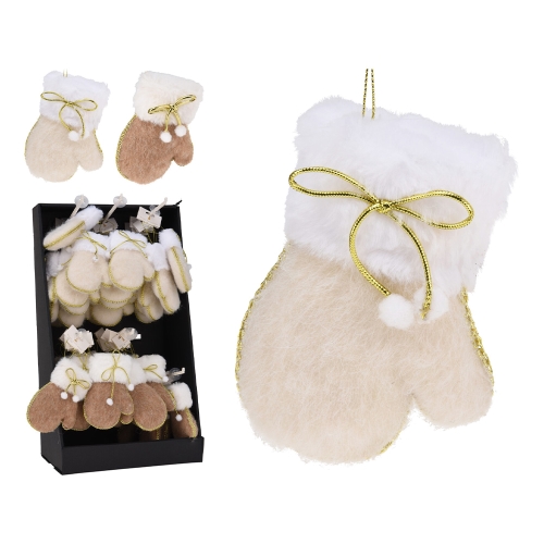 Hanging decoration - Glove 13 cm, mix/1pc