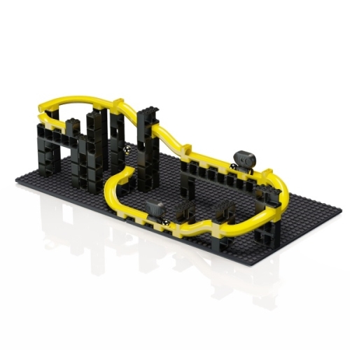 HUBELINO Pi Ball track - set with cannon 70 pcs