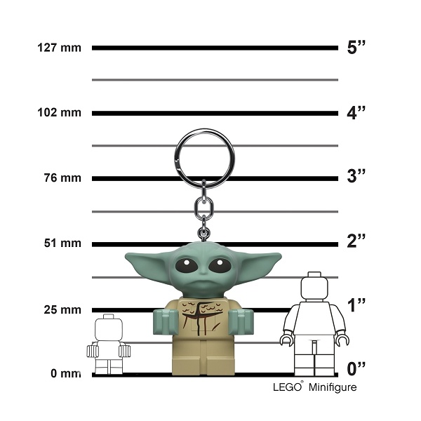 LEGO Star Wars Baby Yoda svietiaca figúrka s LED svetlom (HT)